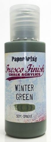 PAPER ARTSY FRESCO CHALK ACRYLICS WINTER GREEN - FF118
