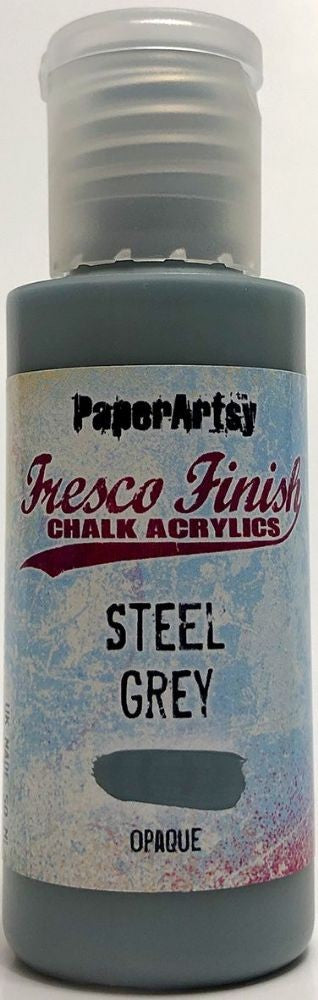 PAPER ARTSY FRESCO CHALK ACRYLICS STEEL GREY - FF134