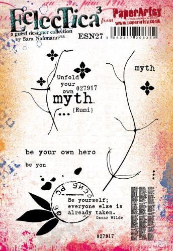 PAPER ARTSY ECLECTICA COLLECTION BY SARA NAUMANN 27 - ESN27