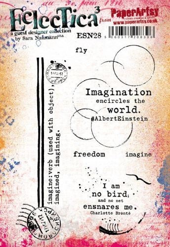 PAPER ARTSY ECLECTICA COLLECTION BY SARA NAUMANN 28 - ESN28