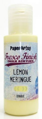 PAPER ARTSY FRESCO CHALK ACRYLICS LEMON MERINGUE - FF142