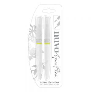 TONIC NUV0 LIGHT AQUA FLOW WATER BRUSHES PKT 2 - 889N