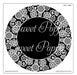 SWEET POPPY STENCIL CIRCLE BLOOMS - SP6-125BC