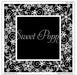 SWEET POPPY STENCIL SNOWFLAKE SQUARE - SP6-125SS