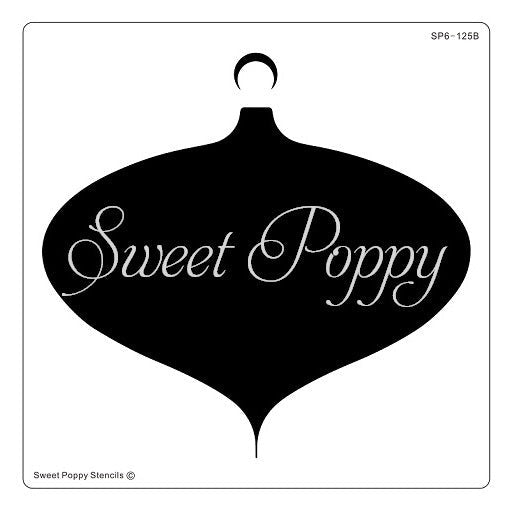 SWEET POPPY STENCIL BAUBLE APERTURE - SP6-125B