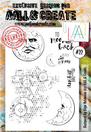 AALL & CREATE A6 CLEAR STAMP #22 - #22