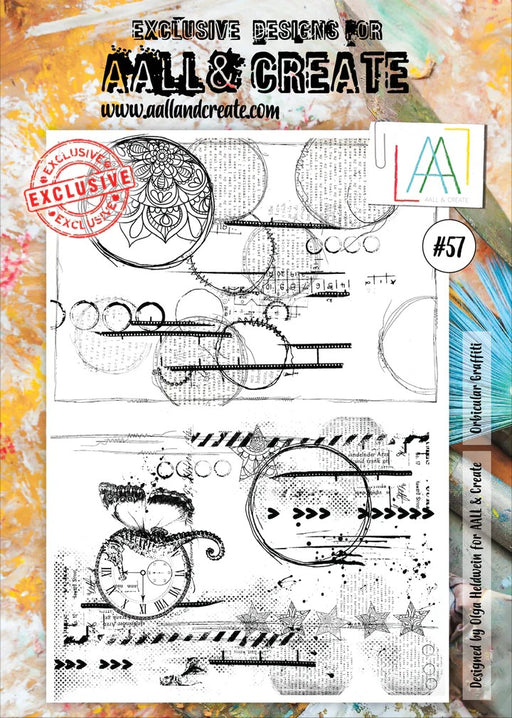 AALL & CREATE A4 CLEAR STAMP #57 - #57