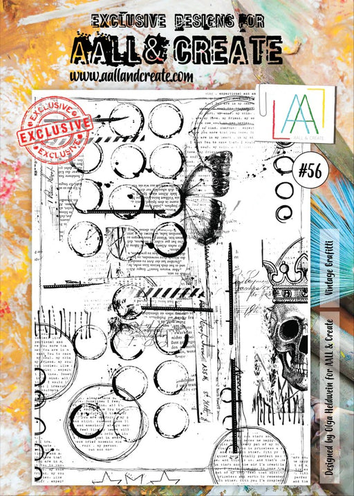 AALL & CREATE A4 CLEAR STAMP #56 - #56