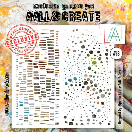 AALL & CREATE STENCIL 6 X 6 #13 - S13