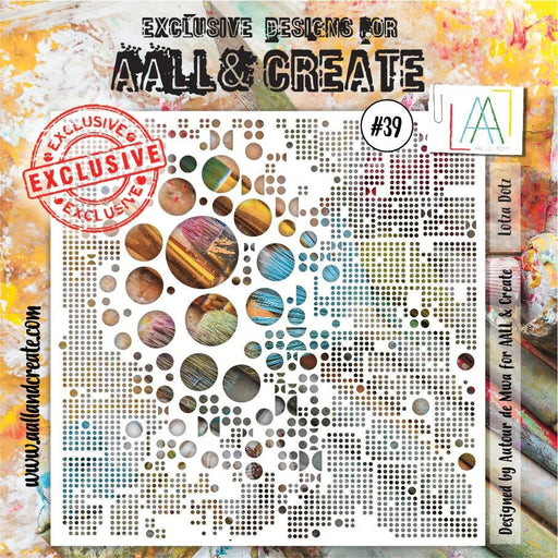 AALL & CREATE STENCIL 6 X 6 #39 - S39