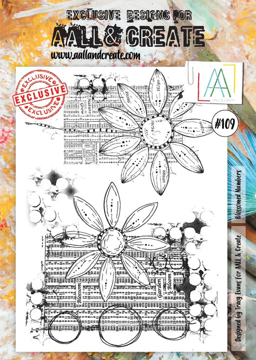 AALL & CREATE A4 CLEAR STAMP #109 - #109