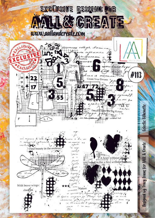 AALL & CREATE A4 CLEAR STAMP #113 - #113