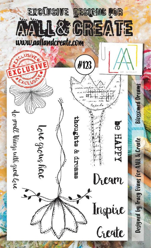 AALL & CREATE A6 CLEAR STAMP #123 - #123