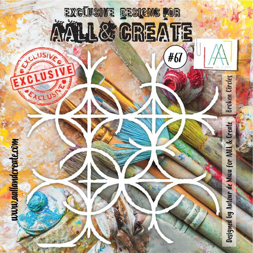 AALL & CREATE STENCIL 6 X 6 #67 - S67