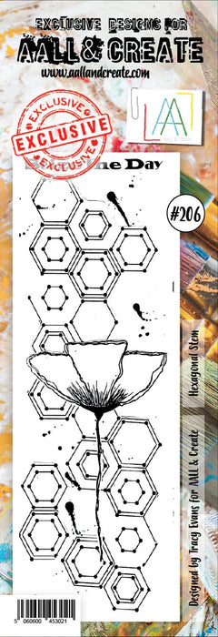 AALL & CREATE BORDER CLEAR STAMP #206 - #206