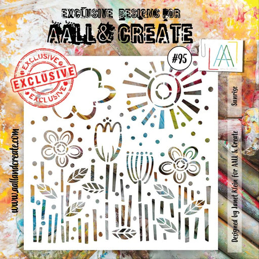 AALL & CREATE STENCIL 6 X 6 #95 - S95