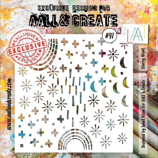 AALL & CREATE STENCIL 6 X 6 #97 - S97