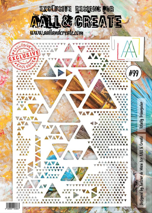 AALL & CREATE STENCIL A4 #99 - S99