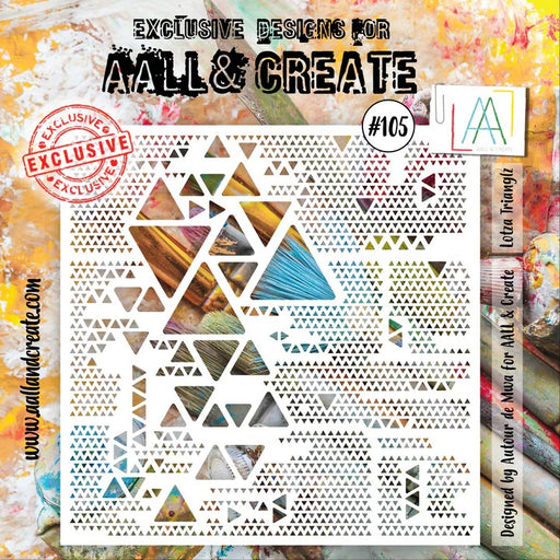 AALL & CREATE STENCIL 6 X 6 #105 - S105