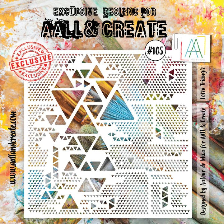 AALL & CREATE STENCIL 6 X 6 #105 - S105