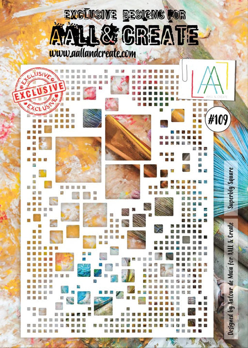 AALL & CREATE STENCIL A4 #109 - S109