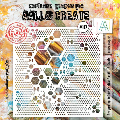 AALL & CREATE STENCIL 6 X 6 #112 - S112