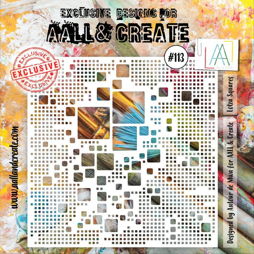 AALL & CREATE STENCIL 6 X 6 #113 - S113