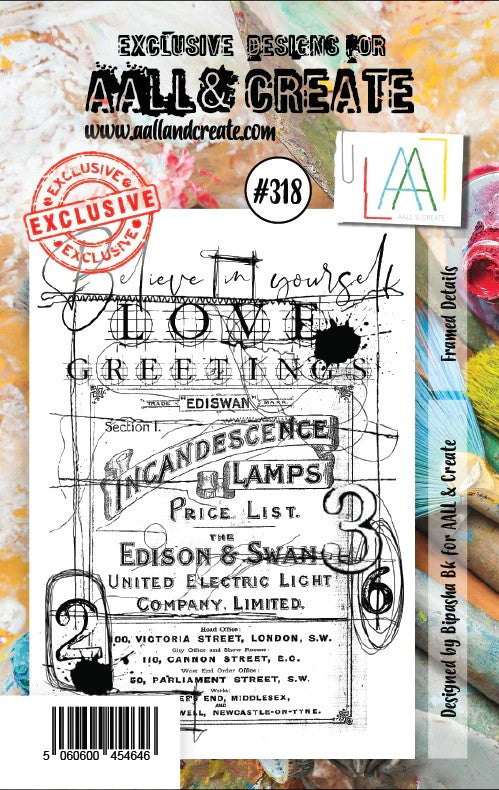 AALL & CREATE A7 CLEAR STAMP #318 - #318