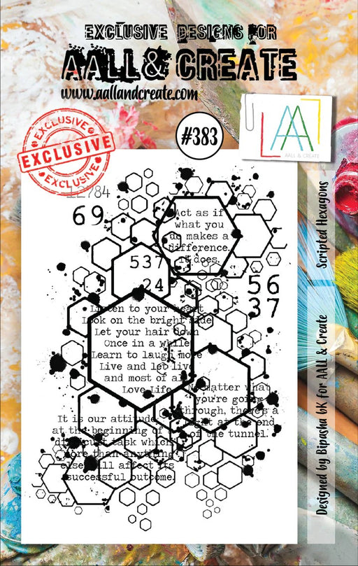 AALL & CREATE A7 CLEAR STAMP #383 - #383