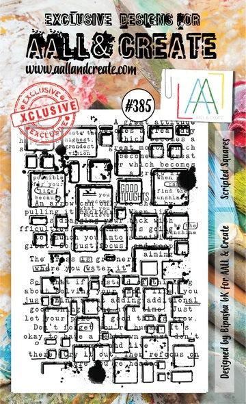 AALL & CREATE A6 CLEAR STAMP #385 - #385