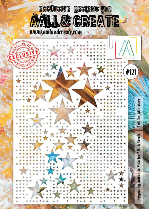 AALL & CREATE STENCIL A4 #121 - S121
