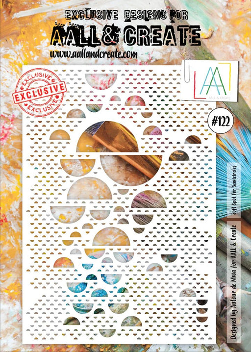 AALL & CREATE STENCIL A4 #122 - S122