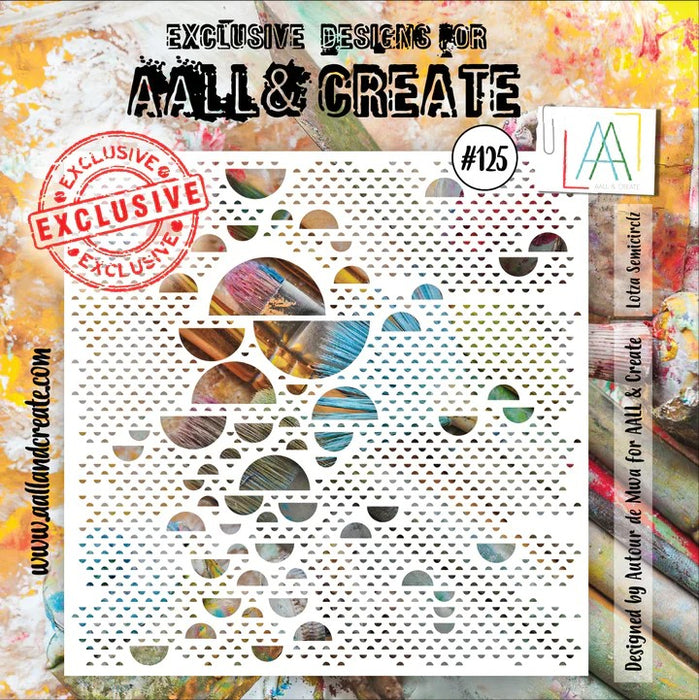AALL & CREATE STENCIL 6 X 6 #125 - S125