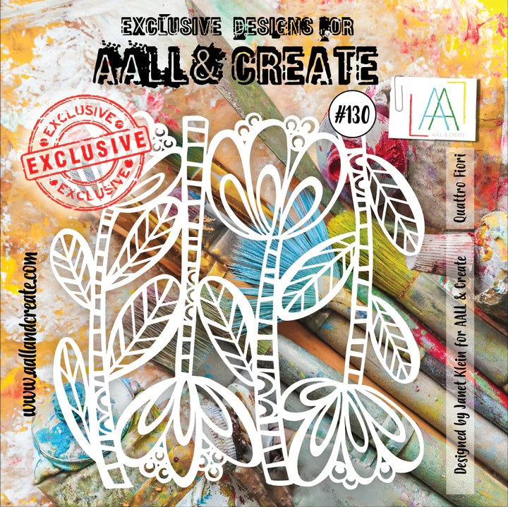 AALL & CREATE STENCIL 6 X 6 #130 - S130