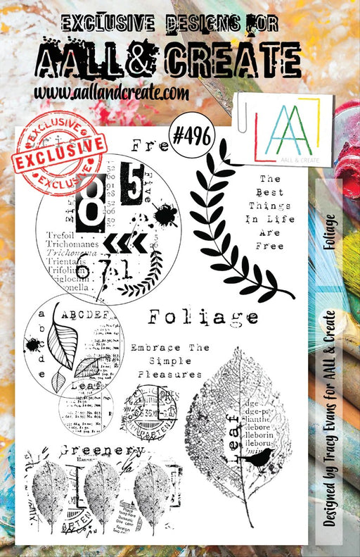 AALL & CREATE A5 CLEAR STAMP #496 - #496