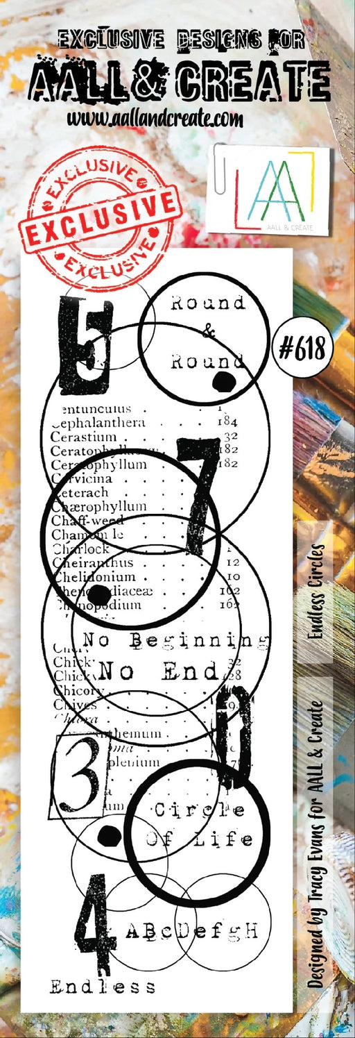 AALL & CREATE BORDER CLEAR STAMP #618 - #618