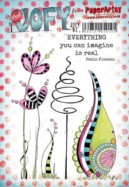 PAPER ARTSY JOFY STAMP SET 82 - JOFY82