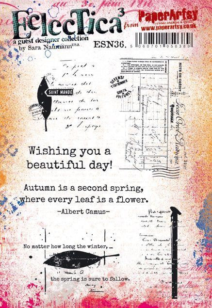 PAPER ARTSY ECLECTICA COLLECTION BY SARA NAUMANN 36 - ESN36