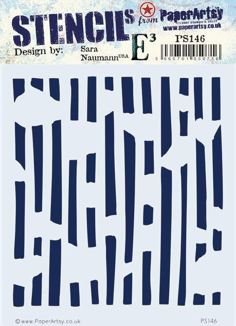 PAPER ARTSY STENCIL BY SARA NAUMANN 146 - PS146
