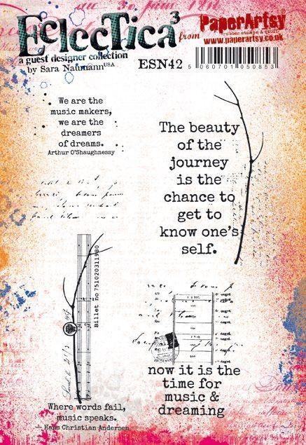 PAPER ARTSY ECLECTICA COLLECTION BY SARA NAUMANN 42 - ESN42
