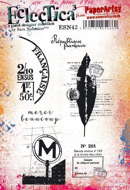 PAPER ARTSY ECLECTICA COLLECTION BY SARA NAUMANN 43 - ESN43