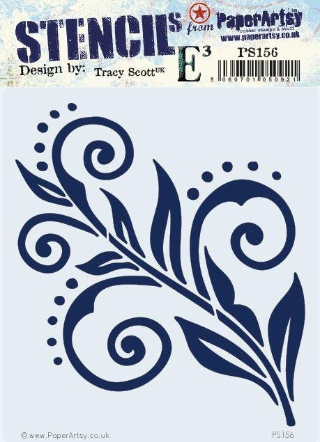 PAPER ARTSY STENCIL BY TRACY SCOTT 156 - PS156