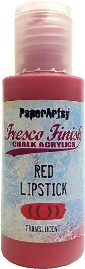 PAPER ARTSY FRESCO CHALK ACRYLICS RED LIPSTICK - FF160