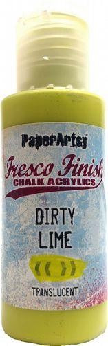 PAPER ARTSY FRESCO CHALK ACRYLICS DIRTY LIME - FF197