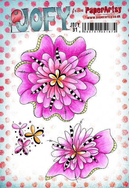 PAPER ARTSY JOFY STAMP SET 91 - JOFY91