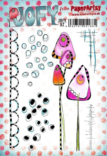 PAPER ARTSY JOFY STAMP SET 92 - JOFY92