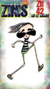 PAPER ARTSY ZINI ART SET STAMP SET 42 - ZN42