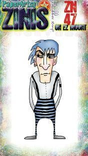 PAPER ARTSY ZINI ART SET STAMP SET 47 - ZN47