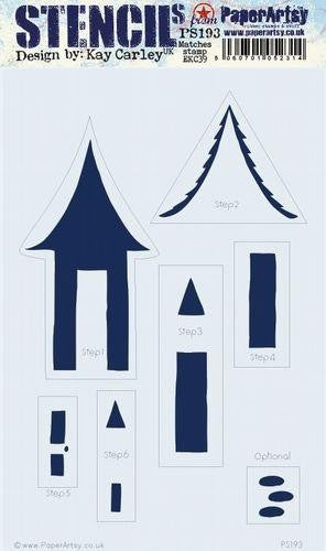 PAPER ARTSY STENCIL BY KAY CARLEY 193 - PS193