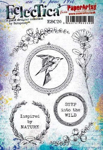 PAPER ARTSY ECLECTICA COLLECTION BY SCRAPCOSY 20 - ESC20